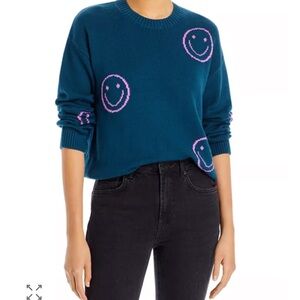 Perci Smiley Face Sweater Rails size  Medium